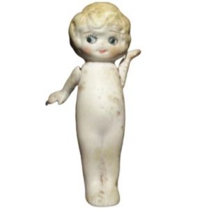Antique Kewpie Bisque Porcelain Doll